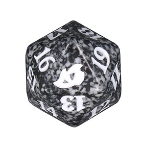 Ikoria: Lair of Behemoths: D20 Die (Black)